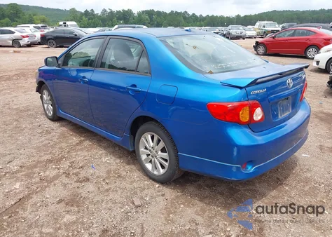 2010 Toyota Corolla S from USA, damaged, VIN 2T1BU4EE2AC527862